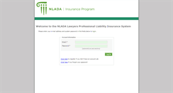 Desktop Screenshot of nladainsurance.org